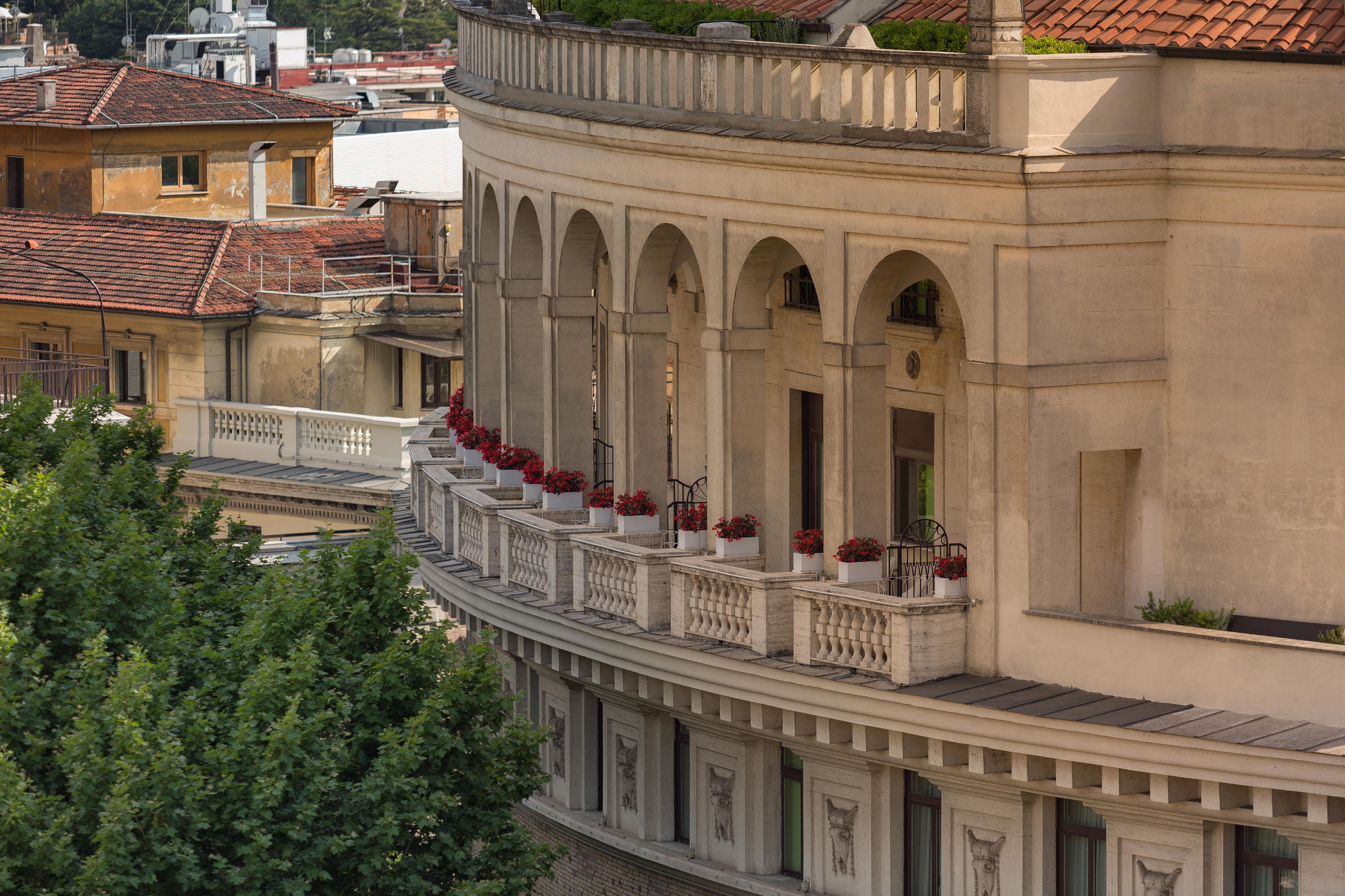 Grand Hotel Palace Rom Eksteriør billede